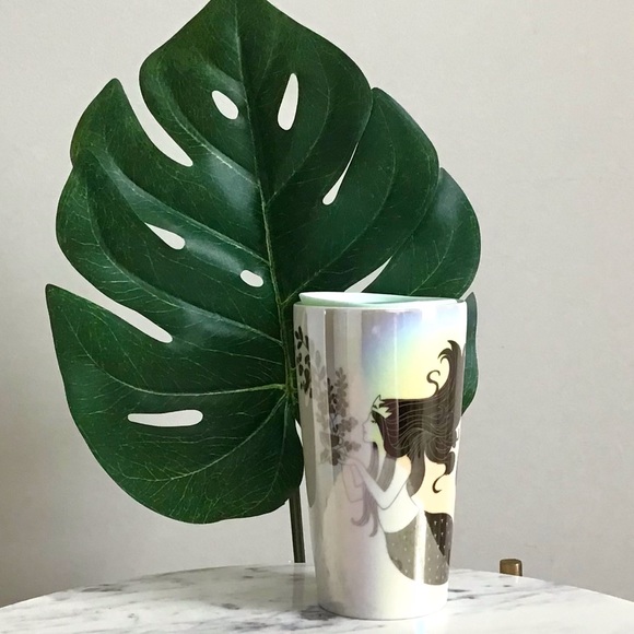 STARBUCKS Iridescent Mermaid Tumbler Rare New With Tag - Picture 4 of 11